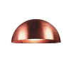 SCORPIUS MAXI Nástěnné svítidlo, těleso kov, stínítko kov galvanizovaná ocel polokoule, pro žárovku 1x60W, E27, 230V, do koupelny IP23, tř.1, rozměry 145x270x140mm, svítí dolů náhled 4