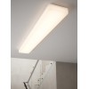 Trenton 23W Stropní svítidlo, těleso kov, povrch bílá, difuzor plast, LED 23W, 1900lm, teplá 4000K, Ra80, 230V IP20, tř.1, w=160mm, l=600mm, vyzařovací úhel 120° náhled 5