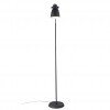 Adrian VÝPRODEJ Stojací lampa, těleso kov, povrch černá, pro žárovku E27, max 25W, 230V, IP20, tř.2, h=1510mm, stínítko d=125mm, úhel otočení 360°, včetně vypínače kabelu s textilním úpletem - černobílá,  náhled 1
