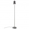 Adrian VÝPRODEJ Stojací lampa, těleso kov, povrch černá, pro žárovku E27, max 25W, 230V, IP20, tř.2, h=1510mm, stínítko d=125mm, úhel otočení 360°, včetně vypínače kabelu s textilním úpletem - černobílá,  náhled 6