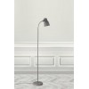 Adrian VÝPRODEJ Stojací lampa, těleso kov, povrch černá, pro žárovku E27, max 25W, 230V, IP20, tř.2, h=1510mm, stínítko d=125mm, úhel otočení 360°, včetně vypínače kabelu s textilním úpletem - černobílá,  náhled 9