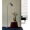 Adrian VÝPRODEJ Stojací lampa, těleso kov, povrch černá, pro žárovku E27, max 25W, 230V, IP20, tř.2, h=1510mm, stínítko d=125mm, úhel otočení 360°, včetně vypínače kabelu s textilním úpletem - černobílá,  náhled 10