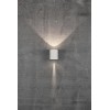 Canto 2 Nástěnné svítidlo interiérové/venkovní, těleso kov, povrch galvanizovaný, difuzor plast, LED 2x6W, 500lm, teplá 2700K, Ra80, 230V, IP44, tř.1, rozměry 104x87mm, svítí nahoru/dolů, vyzařovací úhel 75° náhled 22