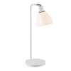 RAY TABLE Stolní lampa, nastavitelný směr svícení, základna kov chrom, difuzor sklo opál, pro žárovku 1x40W, E14, 230V, IP20, tř.2, rozměry 120x460x220mm náhled 2