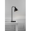 RAY TABLE Stolní lampa, nastavitelný směr svícení, základna kov chrom, difuzor sklo opál, pro žárovku 1x40W, E14, 230V, IP20, tř.2, rozměry 120x460x220mm náhled 4