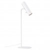 MIB 6 TABLE Stolní lampa, nastavitelný směr svícení, těleso hliník, povrch bílá, pro LED 1x8W, GU10 ES50, 230V, IP20, tř.2, hlavice d=60mm, l=127mm, celk h=660mm, kabel l=2500mm, vypínač na tělese náhled 1