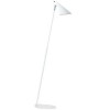 VANILA Stojací lampa základna a stínítko kov, povrch bílá, tyčka kov, povrch chrom lesk, 1x40W, E14, 230V, IP20, tř.1, d=250mm, nastavit výška h=740-1290mm, s vypínačem náhled 1