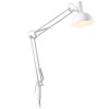 ARKI TABLE/CLAMP Stolní lampa se skřipcem, nastavitelný směr svícení, základna kov, stínítko kov černá, pro žárovku 1x60W, E27, 230V, IP20, tř.2, rozměry 250x200x520mm, přívodní kabel 1800mm náhled 3