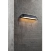 MONT 36 WALL LED 1x12W IP44 Nástěnné venkovní svítidlo, základna kov černá, difuzor plast, LED 1x12W, teplá 3000K, 850lm, Ra80, 230V, IP44, tř.1, rozměry 68x68x360mm, svítí dolů náhled 5