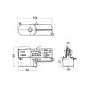 3F NAPÁJECÍ ADAPTER PULSE DALI NORDIC ALUMINIUM Napájecí adapter svítidla, PULSE DALI, bílá, 3x230V/400V, 3x10A, 100N, pro třífázový lištový systém NORDIC ALUMINIUM - GLOBAL TRAC - LIVAL náhled 5