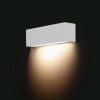 HERTA NXS Nástěnné svítidlo, těleso kov, povrch šedostříbrná, pro žárovku 1x40W, E14, 230V, IP20, tř.1, rozměry 50x70x260mm, svítí dolů náhled 2