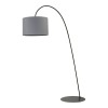 VINTON FL Stojací oblouková lampa, těleso kov, povrch bílá, stínítko textil vnější bílá, vnitřní bílá, pro žárovku 1x60W, E27. 230V, IP20, tř.1, rozměry 1860x2050mm, vč vypínače na kabelu náhled 6