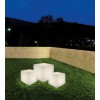 BERENIE Cube Záhradní venkovní svítidlo, základna kov, difuzor plast PE opál, pro žárovku 1x60W, E27, 230V, IP44, tř.1, rozměry 400x400x400mm, vč napájecího kabelu l=3000mm náhled 7