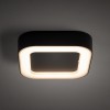 MAFI 12W IP54 Stropní venkovní svítidlo, těleso hliník, povrch černá grafit, difuzor plast opál, LED 12W, 540lm, teplá 3000K, Ra80, 230V, IP54, rozměry 200x200x45mm. náhled 6