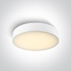 MICHEL R 20W CCT IP65 Stropní venkovní svítidlo, plast bílá, dif plast opál, LED 20W, 1300lm, přepín CCT teplota teplá 3000K/neutr. 4000K/denní 6000K, Ra80, 230V, IP65, tř.2, rozměry d=320mm, h=62mm náhled 1