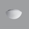 AURA 1 IN-12DU2/040 Stropní svítidlo, základna plast, povrch bílá, difuzor sklo triplex opál, pro žárovku 1x7W, E27 A60, 230V, do koupelny IP43, tř.2, "F" d=220mm, h=110mm, úchyt skla klapky náhled 1