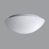 AURA 8 LED-1L18C03BT13/013 3000 Stropní svítidlo, základna kov, povrch bílá, difuzor sklo opál, LED 15W, teplá 3000K, 1950lm/1260lm, Ra80, 230V, IP44, zař. tř.1, "F", d=300mm, h=115mm, úchyt skla bajonet náhled 1