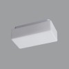 JENA 1 Stropní svítidlo, základna kov, povrch bílá, difuzor sklo triplex opál, pro žárovku 1x7W, E27 A60, 230V, IP43, tř.1, 240x120x95mm náhled 1