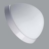IN-12U7/264/DL4 NELA Nástěnné svítidlo, základna kov, povrch bílá, límec bílá, difuzor sklo opál, pro žárovku 1x10W, E27 A60, 230V, IP43, 370x200x150mm náhled 1