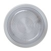 ELEKTRA 3, LED-1L11B07 IP54 8W Stropní, průmyslové svítidlo, základna polypropylen PP, povrch hnědá, difuzor polykarbonát PC opál, LED 8W, 1010lm, neutrální 4000K, 230V, do koupelny IP54, IK10, tř.2, rozměry d=220mm, h=105 náhled 7