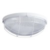 ELEKTRA 4 LED-1L12C03/IN-172 IP65 15W senzor HF Stropní, průmyslové svítidlo,senzor HF, záběr 150°. dosah 8m, čas 10s-10min, zákl PC bílá, dif PC opál s kov mřížkou, LED 15W, 2110lm, neutrál 4000K, 230V,zvýš krytí IP65, IK10, tř.2, d=260mm náhled 1