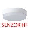 TRITON 1 E-182 IP65 1X7W E27 senzor HF Stropní, průmyslové svítidlo, senzor HF, záběr 150°, dosah 8m, čas 10s-10min, základna plast, povrch bílá, difuzor plast opál, pro žár 1x7W, E27, 230V, do koupelny IP65, IK10, tř.2, d=280mm, náhled 2