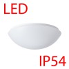 TITAN 1 LED-1L14C03KN62 IP54 15W DALI Stropní, přisazené svítidlo, základna kov, povrch bílá, difuzor plast PMMA opál, LED 15W, 2110lm, neutrální 4000K, stmív DALI, 230V, do koupelny IP54, tř.1, d=300mm, h=105mm náhled 2