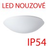 TITAN 2 LED-1L16C07KN83 NOUZOVÉ IP54 28W Nouzové svítidlo, SA - výdrž 3h, základna kov, povrch bílá, difuzor plast PMMA opál, LED 28W, 3890lm, neutrální 4000K, 230V, zvýšené krytí IP54, tř.1, d=400mm, h=115mm náhled 2