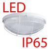 ELEKTRA 4 LED-1L12C03/IN-172 IP65 9W Stropní, průmyslové svítidlo, základna polykarbonát plast, povrch bílá, difuzor plast opál s kov mřížkou, LED 9W, 1140lm, neutrální 4000K, 230V, do koupelny IP65, IK10, tř.2, d=260mm, h=110mm náhled 2