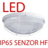 ELEKTRA 4 LED-1L12C03/IN-172 IP65 15W senzor HF Stropní, průmyslové svítidlo,senzor HF, záběr 150°. dosah 8m, čas 10s-10min, zákl PC bílá, dif PC opál s kov mřížkou, LED 15W, 2110lm, neutrál 4000K, 230V,zvýš krytí IP65, IK10, tř.2, d=260mm náhled 2