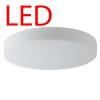 EDNA 4 LED-1L15C07K75/026 IP43 29W Stropní, přisazené svítidlo, základna kov, povrch bílá, difuzor sklo triplex opál, LED 29W, 3880lm, teplá 3000K, 230V, do koupelny IP43, tř.1, d=420mm, h=115mm náhled 2