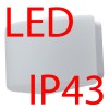 NEVA 2 LED-2L27C03U9/228 17W IP43 Stropní, přisazené svítidlo, základna kov, povrch bílá, difuzor sklo triplex opál, LED 17W, 2240lm, neutrální 4000K, 230V, do koupelny IP43, tř.1, rozměry 170x195x340mm náhled 2