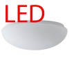 ALMA 2 LED-2L27C03U2/123 17W IP41 Stropní, přisazené svítidlo, základna kov, povrch bílá, difuzor sklo triplex opál, LED 17W, 2120lm, teplá 3000K, 230V, IP41, tř.1, rozměry 205x140x350mm náhled 2