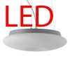 SATURN L1 LED-1L61C03ZL11/462 18W Závěsné svítidlo, základna kov, povrch černá, difuzor sklo triplex opál, LED 18W, 2390lm, neutrální 4000K, 230V, IP20, tř.1, d=350mm,vč lank závěsu l=1000mm, lze zkrátit náhled 2