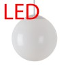 ISIS P2 LED-5L06C04Z11 22W D=300mm Závěsné svítidlo, základna kov, povrch nerez broušená, difuzor PE opál, LED 22W, 2970lm, teplá 3000K, 230V, IP40, tř.1, d=300mm, vč tyčového závěsu l=800mm náhled 2