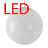 ISIS P3 LED-5L06C06Z11 29W D=400mm DALI Závěsné svítidlo, základna kov, povrch nerez broušená, difuzor PE opál, LED 29W, 3900lm, teplá 3000K, stmív DALI, 230V, IP40, tř.1, d=400mm, vč tyčového závěsu l=200mm náhled 2