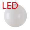 ISIS P4 LED-5L07C09Z11 44W D=500mm Závěsné svítidlo, základna kov, povrch bílá, difuzor PE opál, LED 44W, 6200lm, neutrální 4000K, 230V, IP40, tř.1, d=500mm, vč tyčového závěsu l=800mm náhled 2
