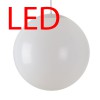 ISIS P4 LED-5L07C09Z11 44W D=500mm DALI Závěsné svítidlo, základna kov, povrch bílá, difuzor PE opál, LED 44W, 6200lm, neutrální 4000K, stmív DALI, 230V, IP40, tř.1, d=500mm, vč tyčového závěsu l=600mm náhled 2