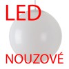 ISIS P4 LED-5L07C09Z11 NOUZOVÉ 44W D=500mm Nouzové svítidlo, SA - výdrž 3h, základna kov, povrch nerez broušená, difuzor PE opál, LED 44W, 5880lm, teplá 3000K, 230V, IP40, tř.1, d=500mm, vč tyčového závěsu l=600mm náhled 2