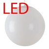 ISIS S4 LED-5L07C09ZS11 44W D=500mm Závěsné svítidlo, základna kov, povrch nerez lesk, difuzor PE opál, LED 44W, 5880lm, teplá 3000K, 230V, IP40, tř.1, d=500mm, vč kabelového závěsu l=1000mm lze zkrátit náhled 2