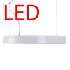 DELIA L4 LED-6L51B10ZL11 IP41 109W DALI Závěsné svítidlo, základna kov, povrch bílá, difuzor plast PMMA opál, LED 109W, 14790lm, teplá 3000K, stmív DALI, 230V, do koupelny IP41, tř.1, d=650mm, h=85mm, vč lank závěsu l=1000mm lze zk náhled 2