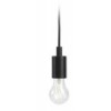 ROD ZÁVĚSNÉ svítidlo 1Xžárovka černá Závěsné svítidlo, závěsný kabel s objímkou, základna kov, povrch černá, pro žárovku 1x6W, E27, 230V, IP20, tř.1, rozměry hlavice d=40mm, vč závěsného kabelu h=2500mm, lze krátit náhled 1