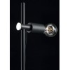 PENDANT stojací lampa S OBJÍMKOU Stojací lampa s objímkou, základna kov, povrch černá, pro žárovku 1x6W, E27, 230V, IP20, tř.2, d=260mm, h=1520mm náhled 1