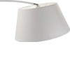INGE Stojací oblouková pokojová lampa, materiál kov, povrch bílá, stínítko plast bílá, pro žárovku 40W, E27, 230V, IP20, tř.2,výška h=1850mm, stínítko d=500mm náhled 1