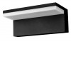 BLUES WL 12W CCT IP54 Nástěnné venkovní svítidlo, základna hliník, povrch černá, difuzor plast opál, LED 9W, 720lm, přepín CCT teplá 3000K-neutrální 4000K, 230V, IP54, rozměry 200x85mm, svítí dolů. náhled 1