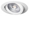 UMA R LED 18W Stropní podhledové bodové svítidlo, výklopné +-20°, těleso hliník, povrch černá, LED 18W, 1440lm, neutrální 4000K, vyzař úhel 90°, Ra80, 230V, IP20, rozměry d=155mm, h=33mm náhled 2