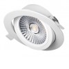 UMA R LED 6W Stropní podhledové bodové svítidlo, výklopné +-20°, těleso hliník, povrch bílá, LED 6W, 480lm, neutrální 4000K, vyzař úhel 90°, Ra80, stmívatelné DALI, 230V, IP20, rozměry d=85mm, h=20mm náhled 4