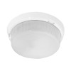 Stropní venkovní svítidlo Stropní LED sv. ,kov,bílá,sklo,10W,LED, teplá,840lm,120°,230V,IP44,d=240mm,h=83mm náhled 1