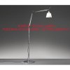 TOLOMEO TERRA MICRO Podlahový stojan s prodloužením pro stolní lampu, těleso hliník, povrch leštěný, h=1030mm, d=230mm náhled 3