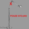 TOLOMEO MEGA LED Podlahový stojan s prodloužením pro stolní lampu provedení LED, těleso hliník, povrch černá, h=1400mm, d=330mm náhled 4